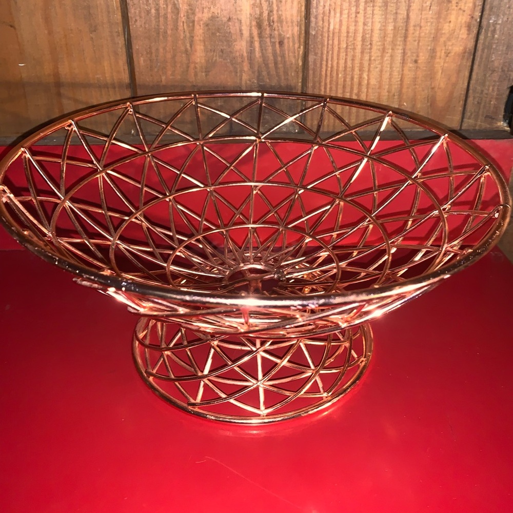 Unique Copper Wire Basket